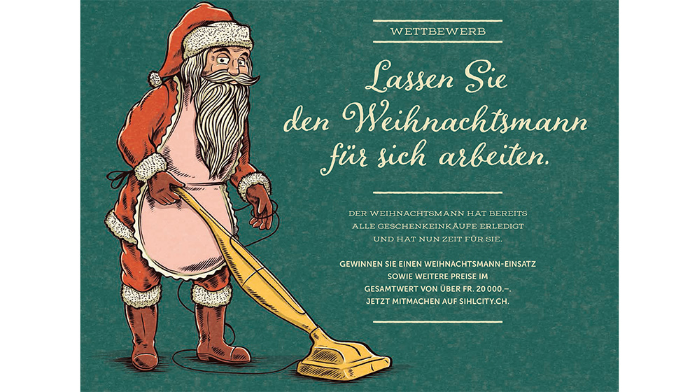 1-Sihlcity_Santa_Staubsaugen