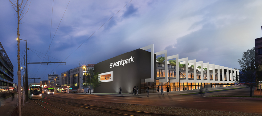 Spatenstich für den Eventpark - m&k