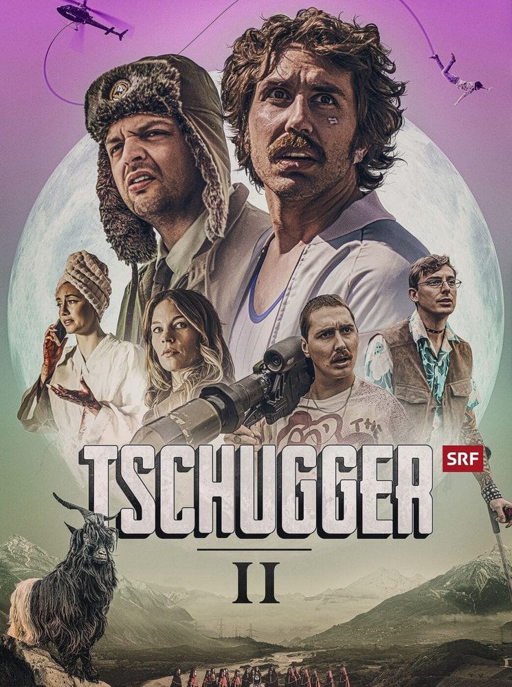 Plakat der zweiten Staffel von TschuggerBilder: SRF
