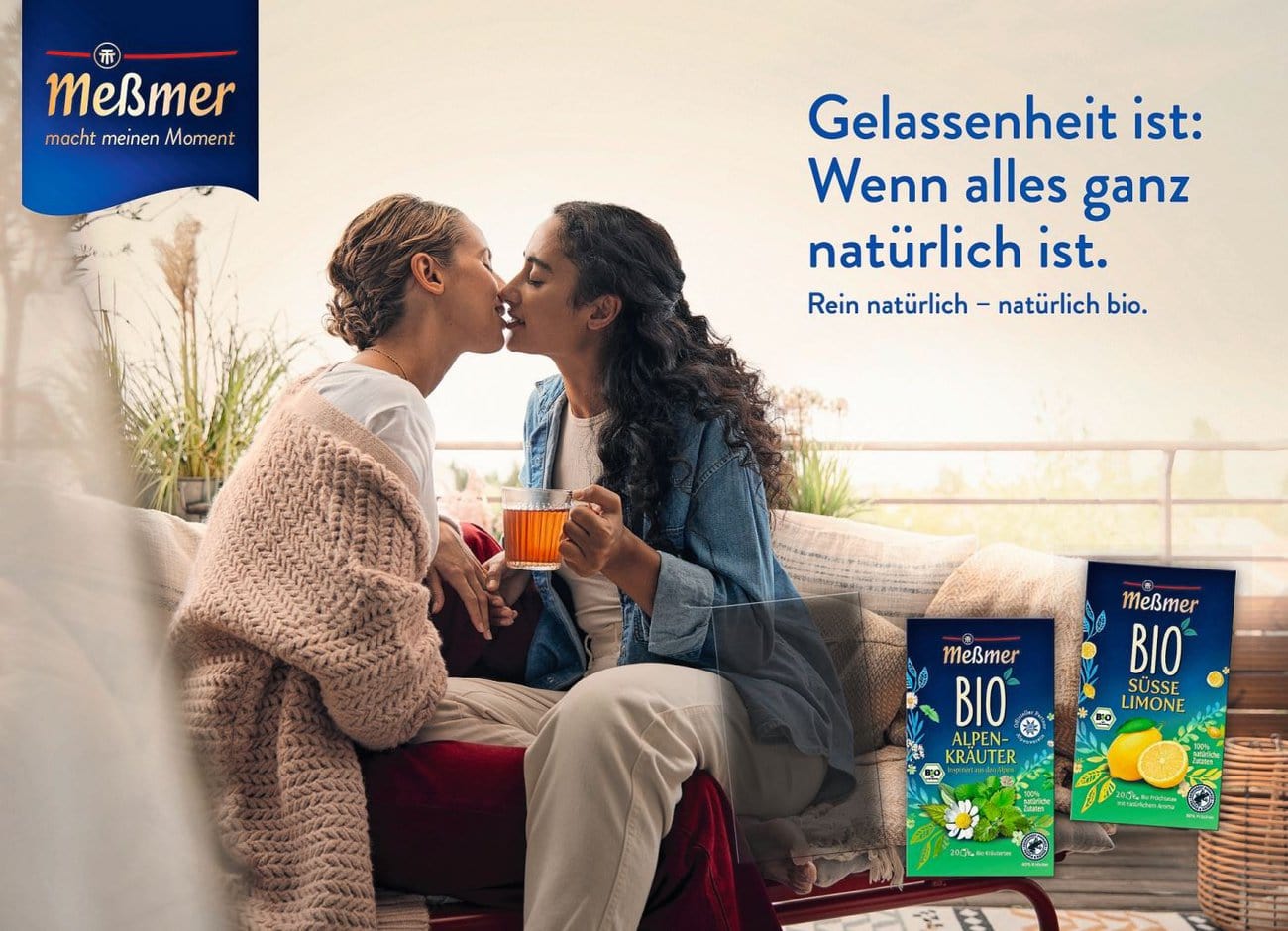 Purpose-Marketing ohne «Shitstorm»: Maison Blanche und Meßmer-Tee.Bild: Maison Blanche / Jung von Matt / Messmer
