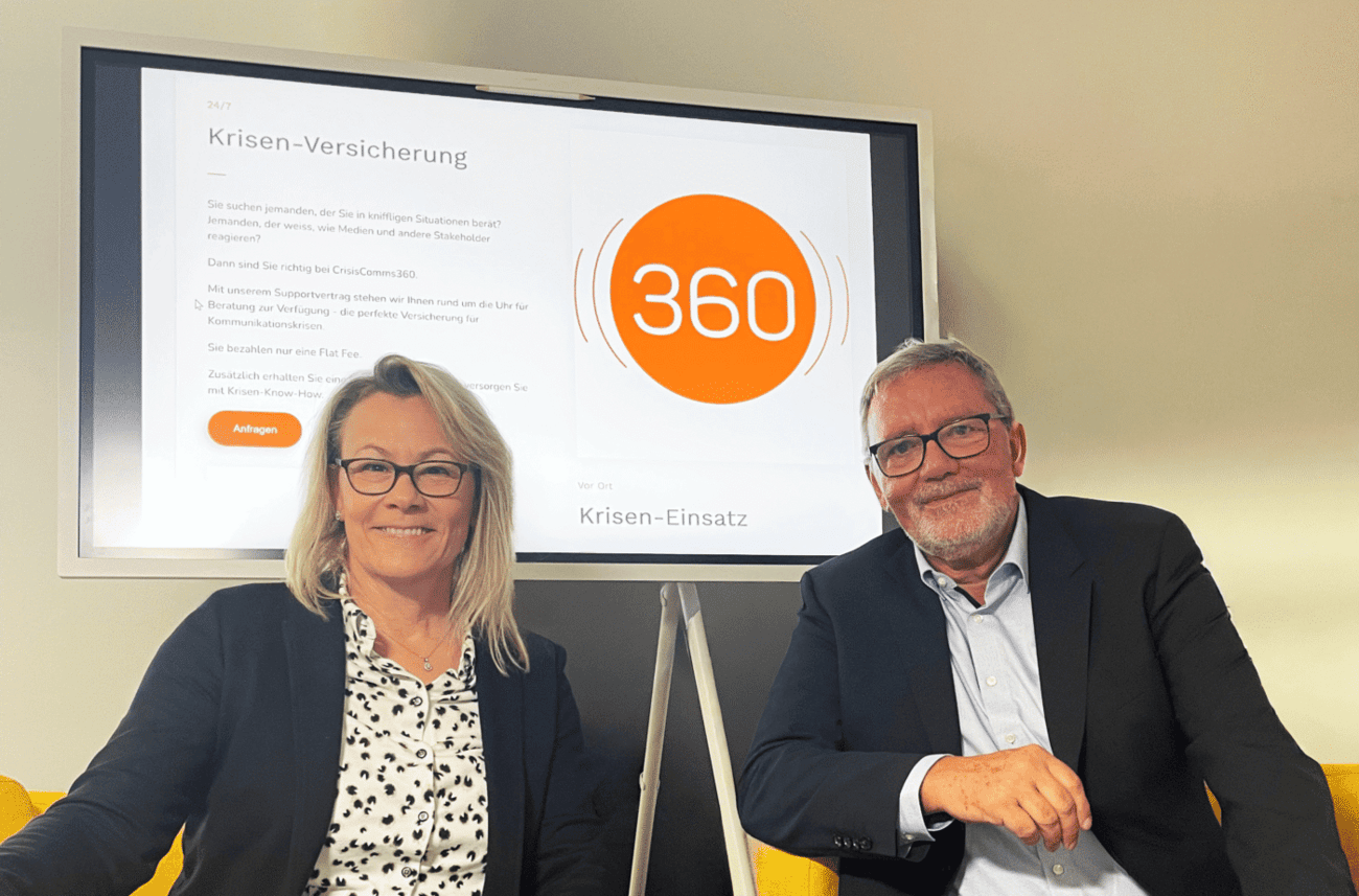 Claudia Jenni und Rainer Meier lancieren CrisisComms360