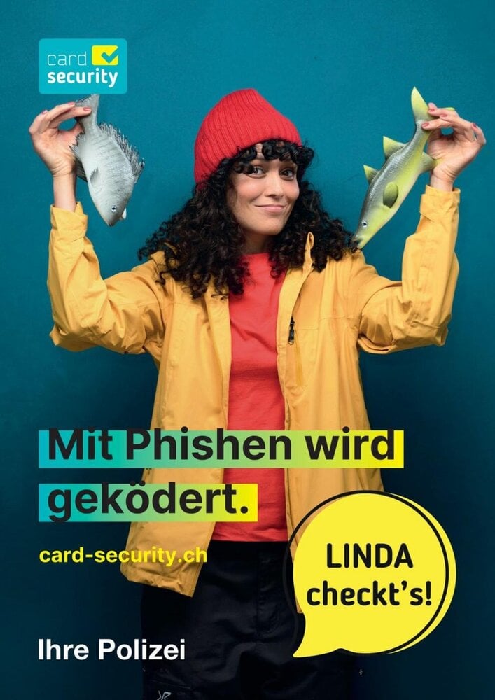 Die Fischerin LINDA als Leitfigur der Präventionskampagne