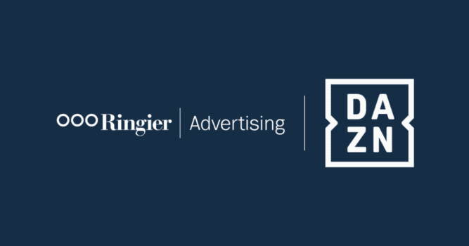 Ringier Advertising kooperiert neu mit DAZN. Quelle: zvg