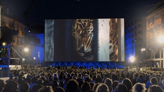 Mobiliar-Werbung überrascht Publikum am Locarno Film Festival. Quelle: zvg