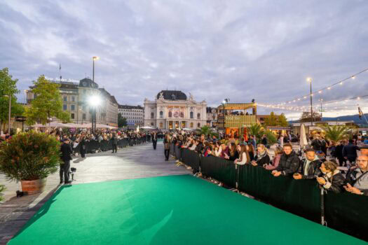 Der Green Carpet begeistert viele Filmfans. Quelle: zvg