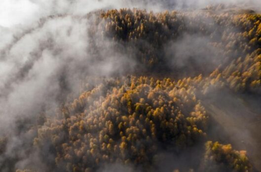 Engadin Herbstkampagne setzt auf ruhige Landschaftsbilder. Quelle: zvg