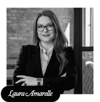 Laura Amarelle referiert am Creative Leaders Summit. Quelle: zvg