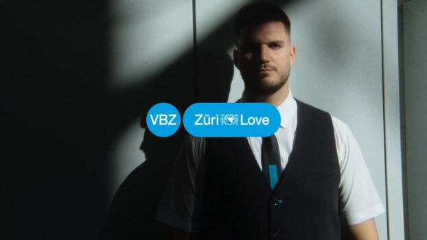 Saverio wirbt für VBZ-Berufe. Quelle: zvg