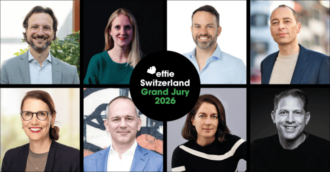 Acht Juroren küren den Grand Effie. Quelle: zvg