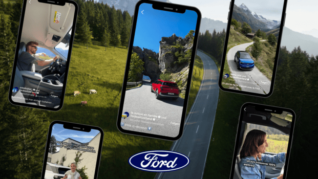 Influencer testen den Ford Explorer. Quelle: zvg