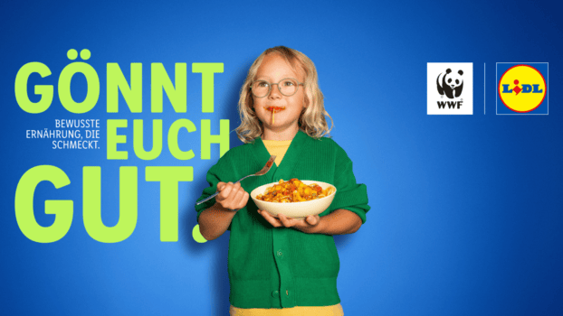 Lidl und WWF lancieren neue Ernährungskampagne. Quelle: zvg