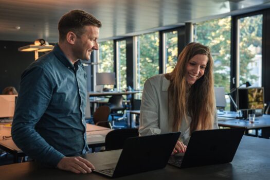 Lena und Pascal verstärken Wirz Pulse. Quelle: zvg