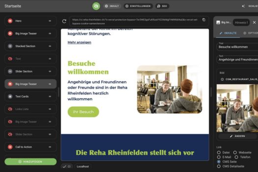 Flyo bündelt alle Inhalte zentral. Quelle: zvg