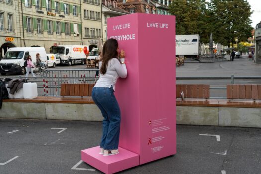 Storyholes informieren über Safer Sex. Quelle: zvg
